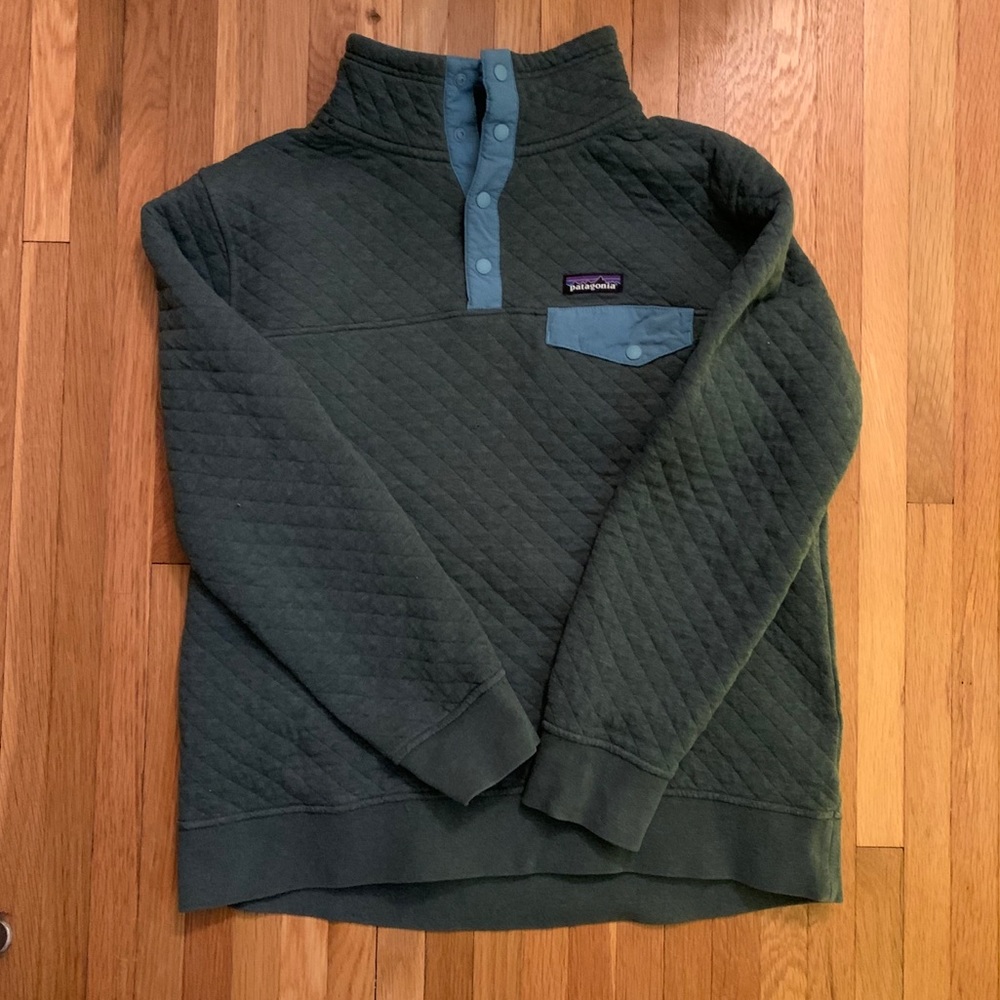 Patagonia organic cotton snap t pullover